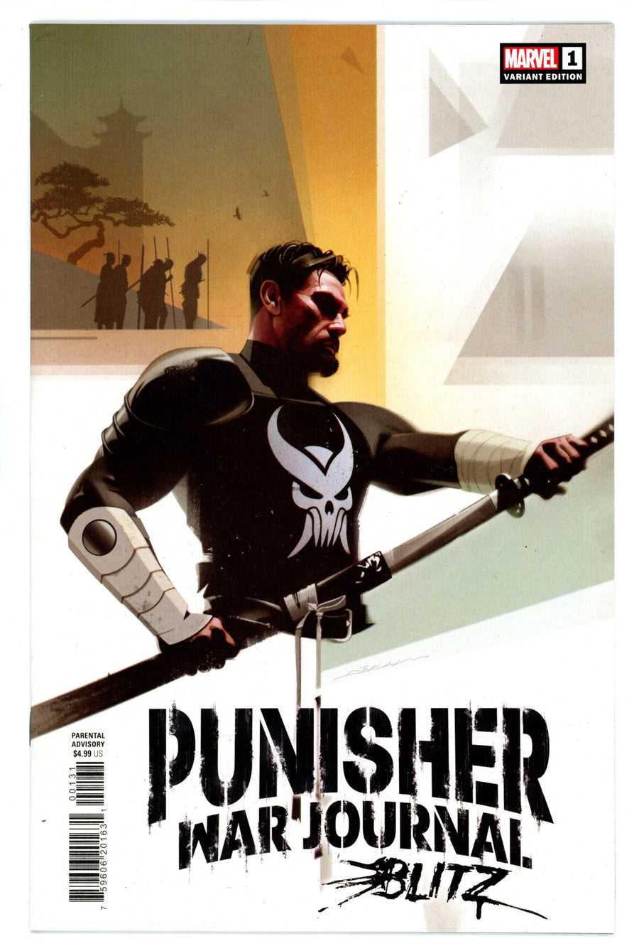 Punisher War Journal Blitz 1 Dekal Variant (2022)