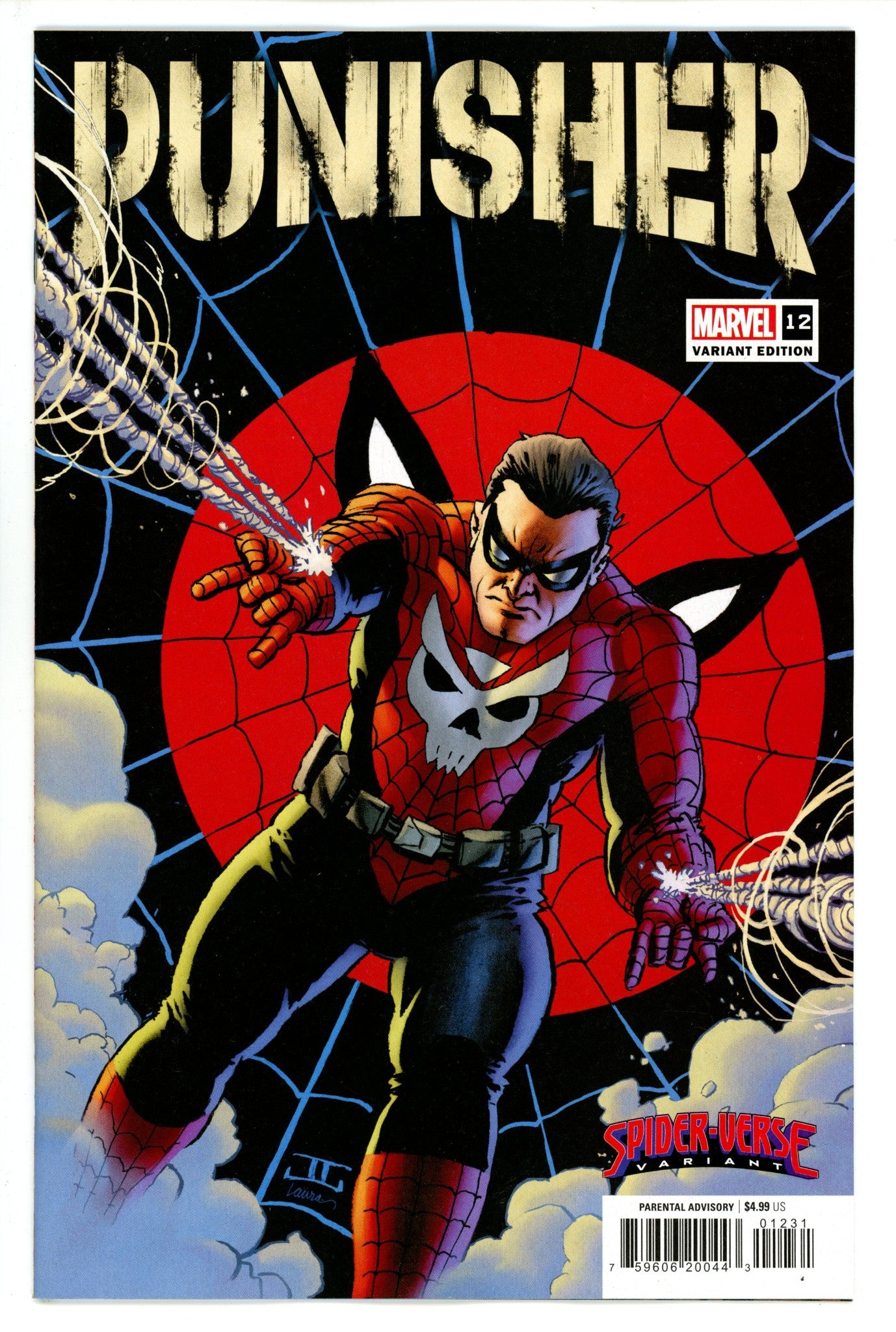 Punisher Vol 13 12 Cassaday Spider-Verse Variant (2023)