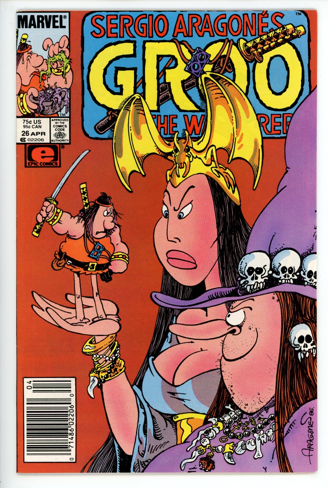 Sergio Aragones Groo the Wanderer 26 Newsstand
