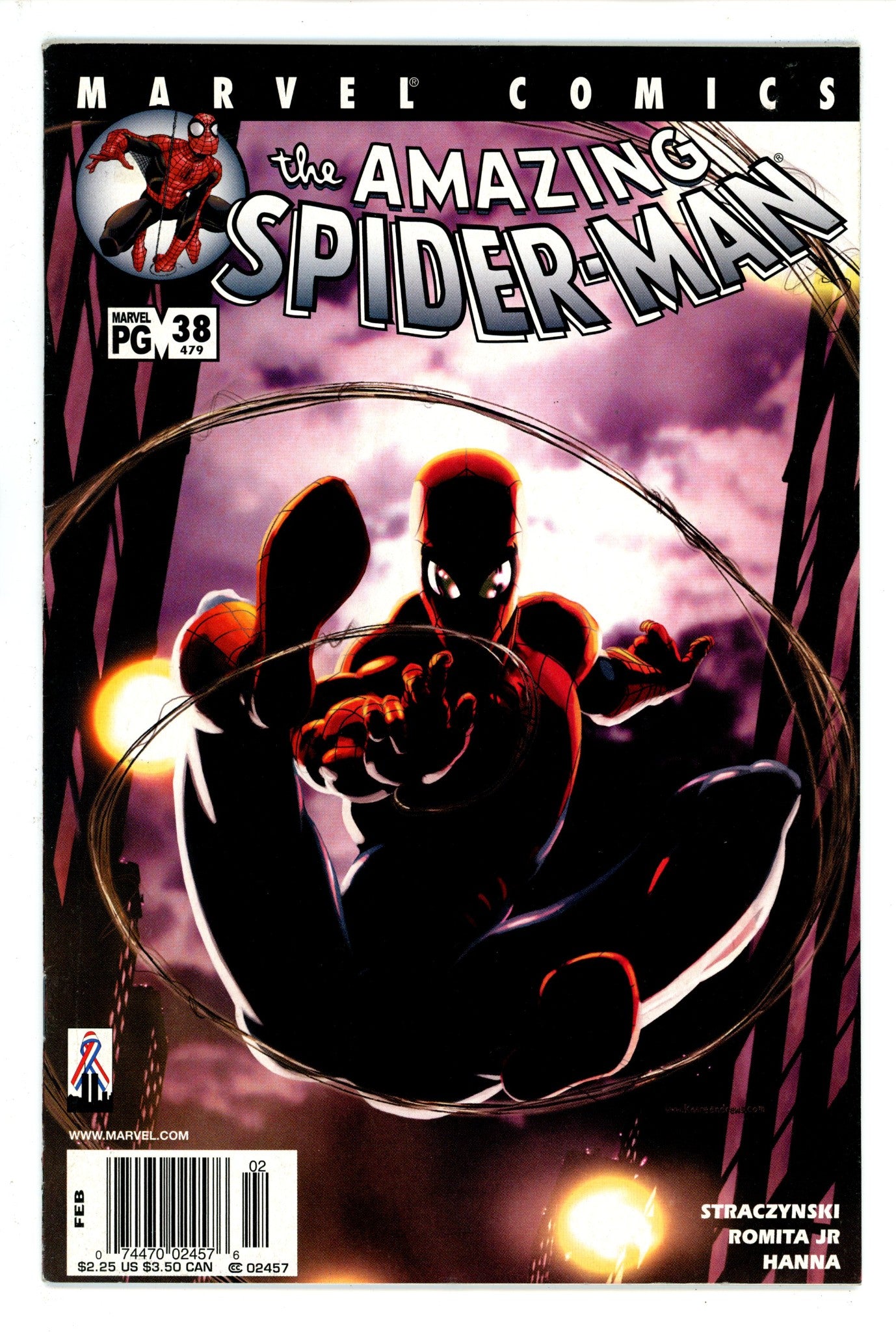 The Amazing Spider-Man Vol 2 38 (479) Newsstand FN/VF