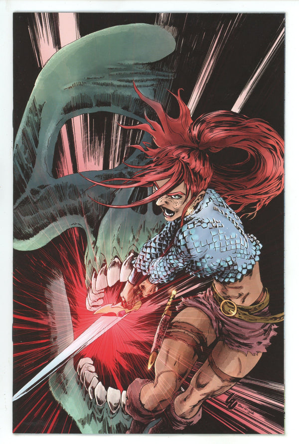 Immortal Red Sonja 7 Lau Virgin Variant