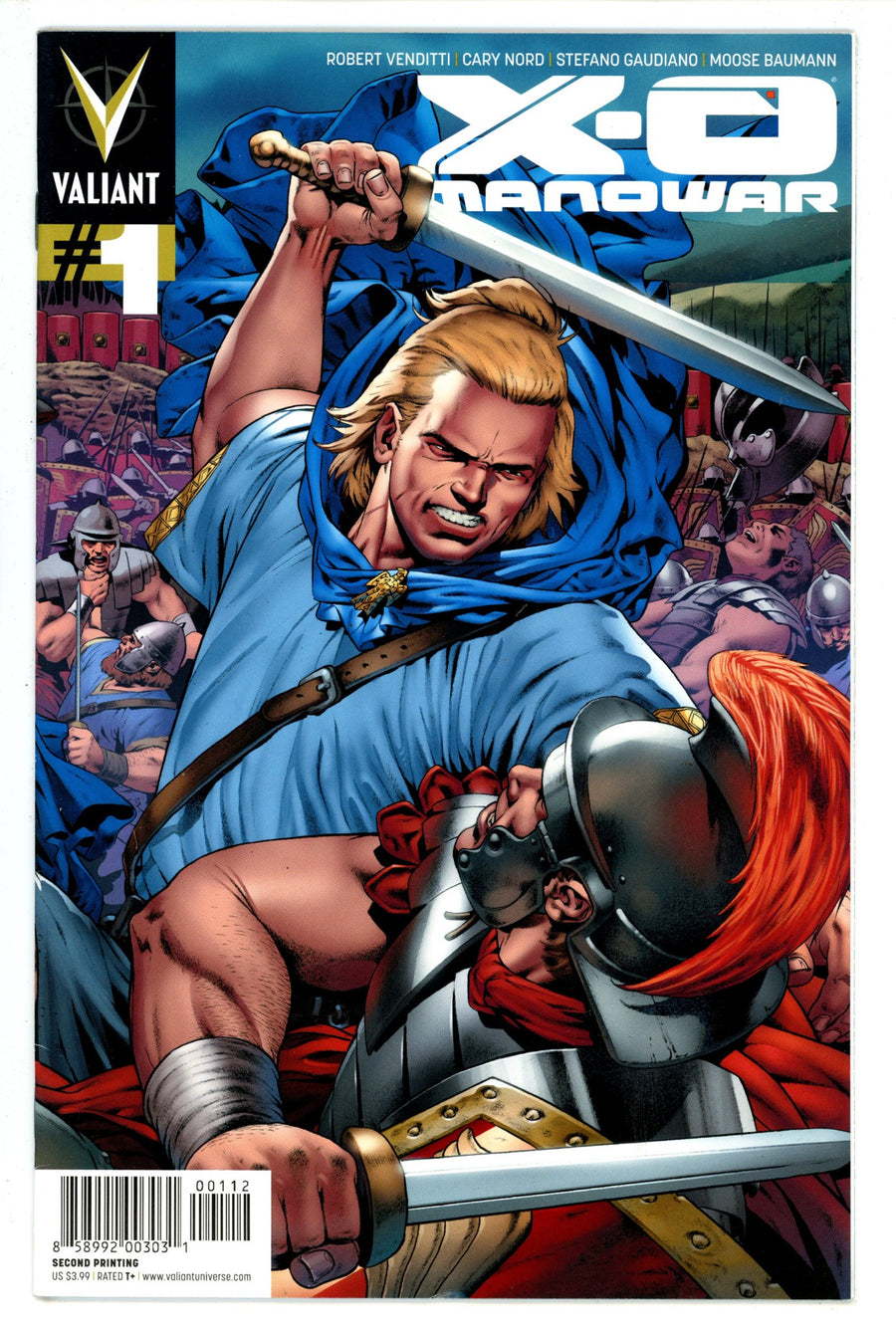 X-O Manowar Vol 3 1 2Nd Print (2012)