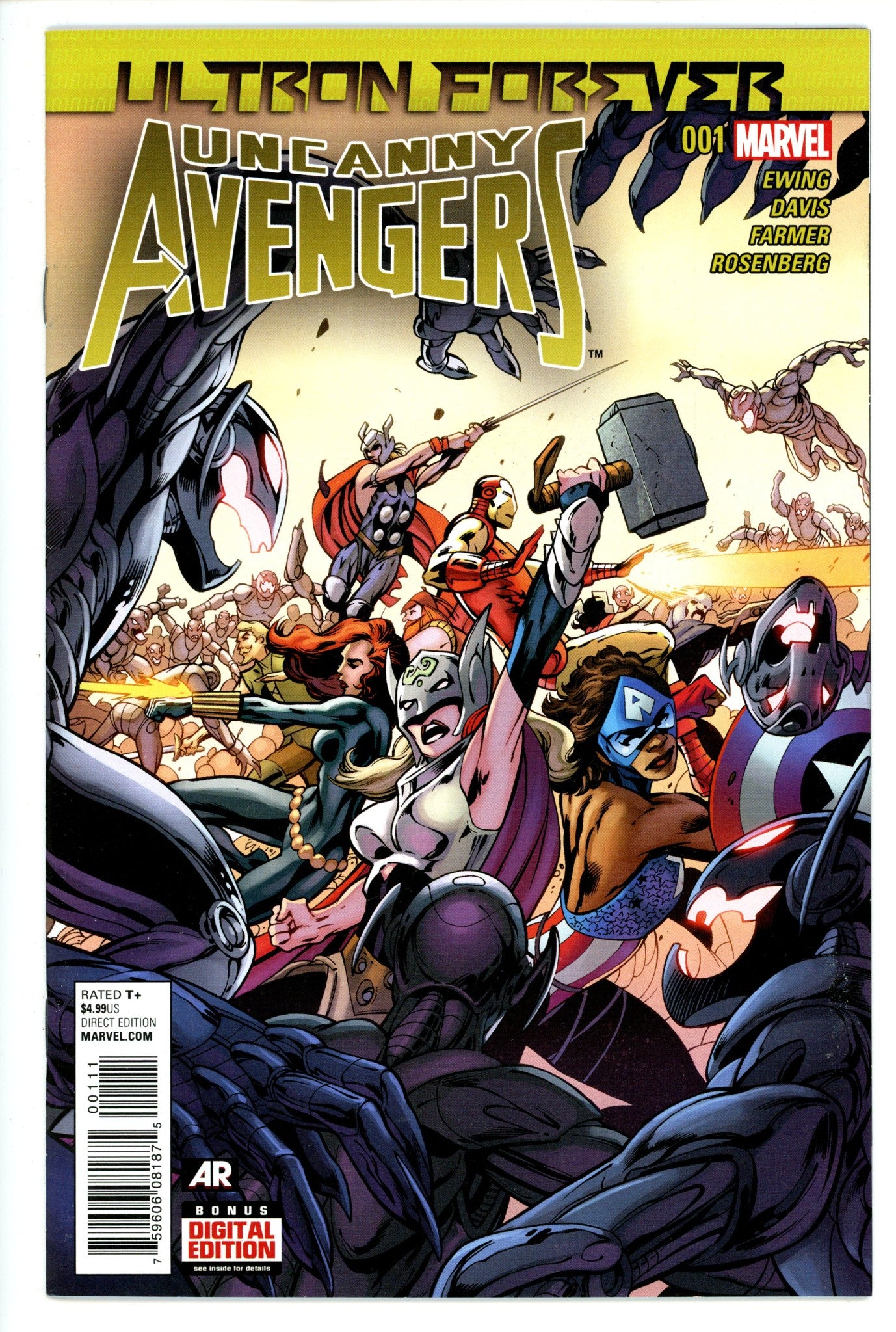 Uncanny Avengers Ultron Forever 1