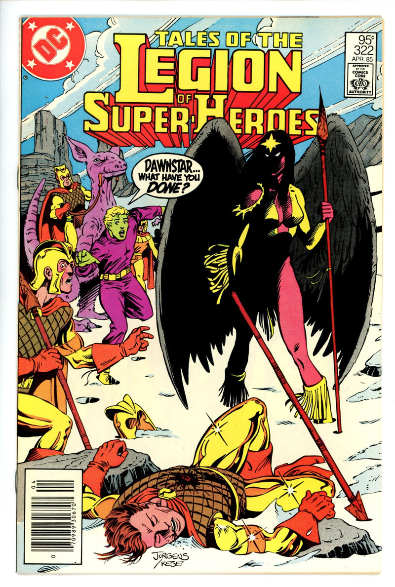 Tales of the Legion of Super-Heroes 322 Canadian VF-