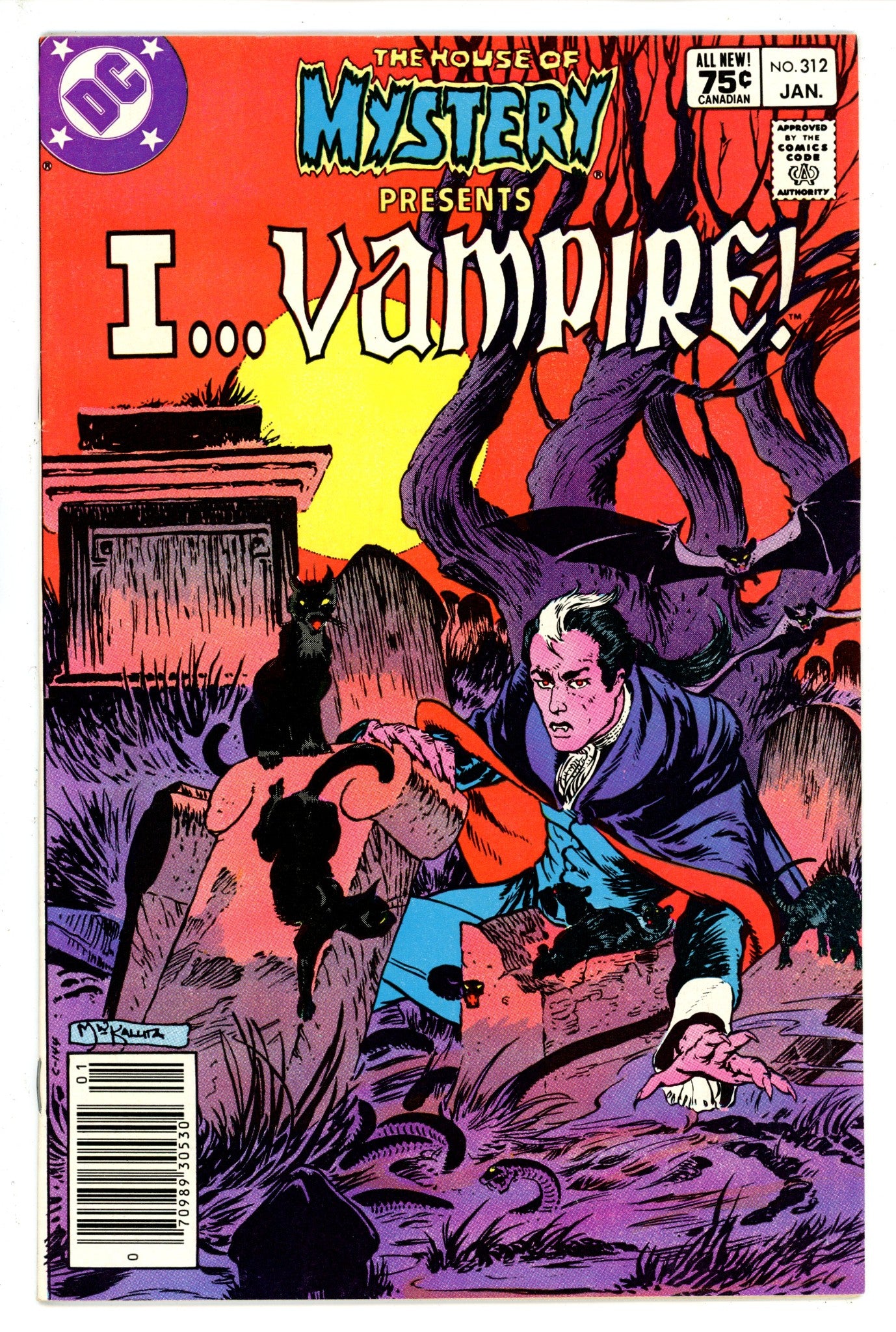 House of Mystery 312 Canadian VF