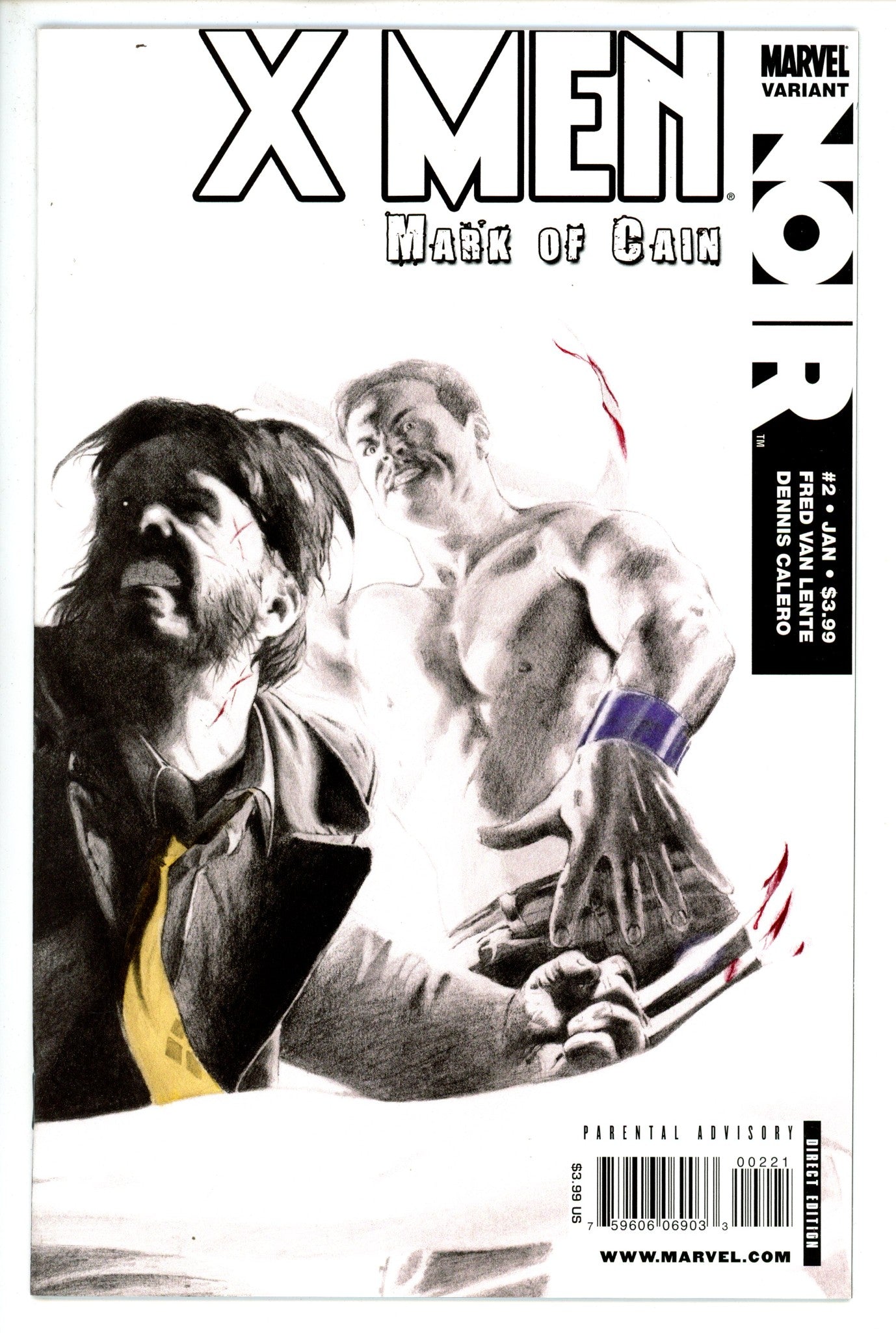 X-Men Noir: Mark of Cain 2 Variant