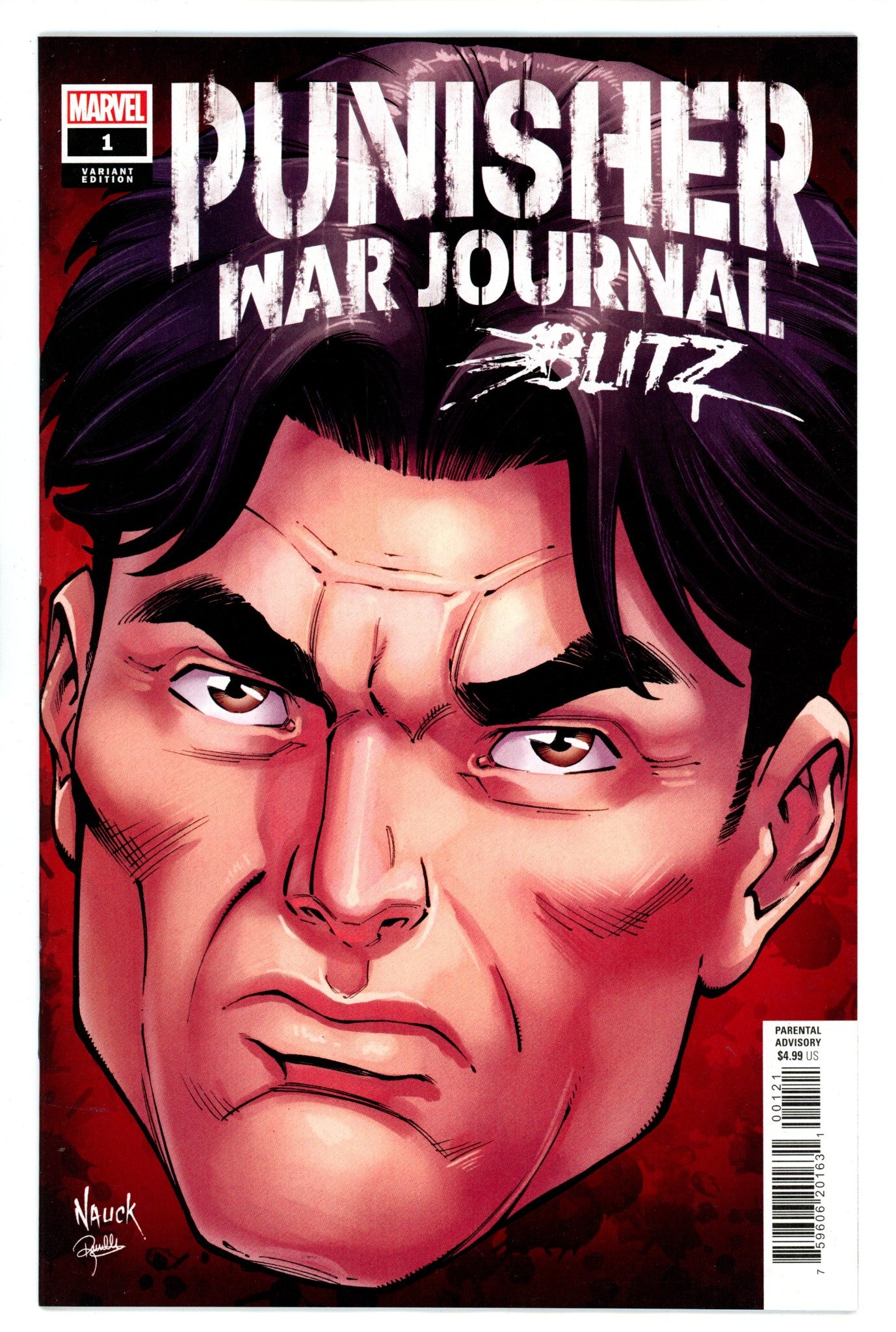 Punisher War Journal Blitz 1 Nauck Variant (2022)