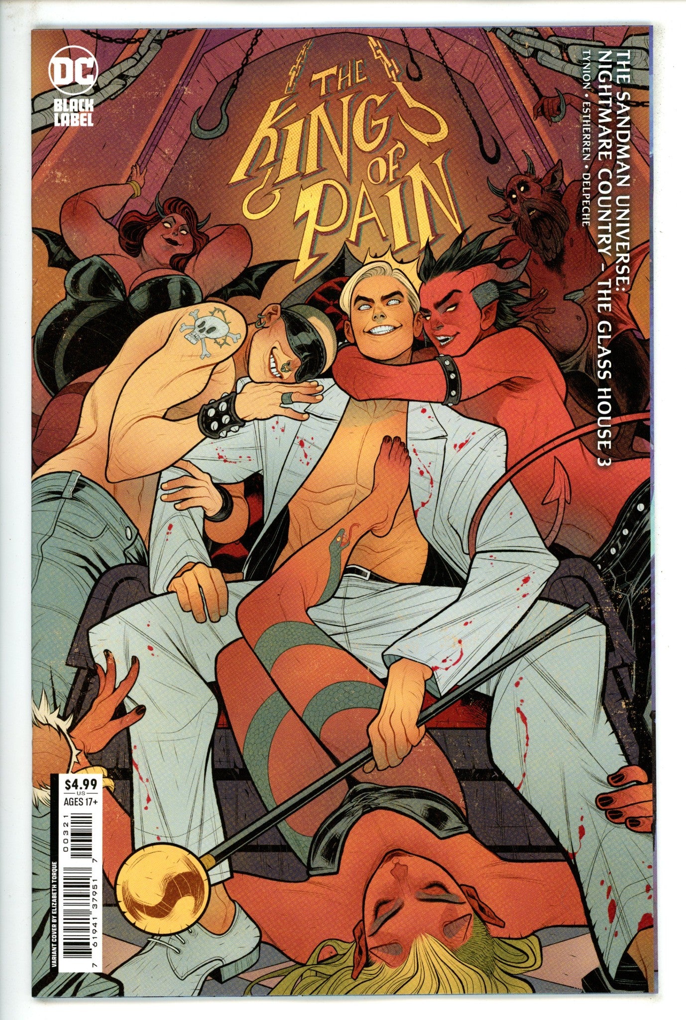 Sandman Universe Nightmare Country The Glass House 3 Torque Variant (2023)