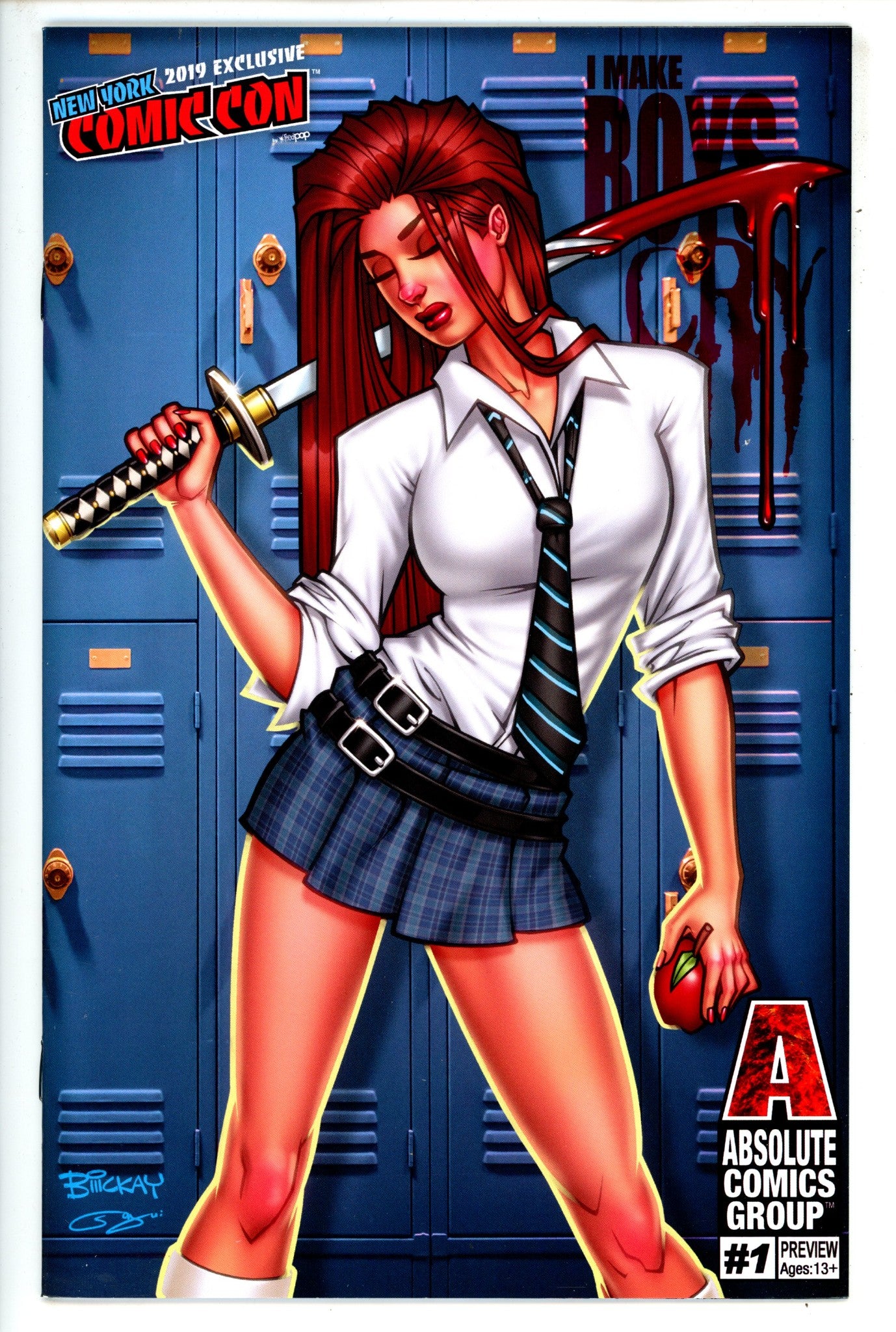 I Make Boys Cry 1 McKay Variant NM