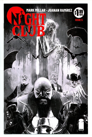 Night Club 5 Templesmith B&W Variant (2023)