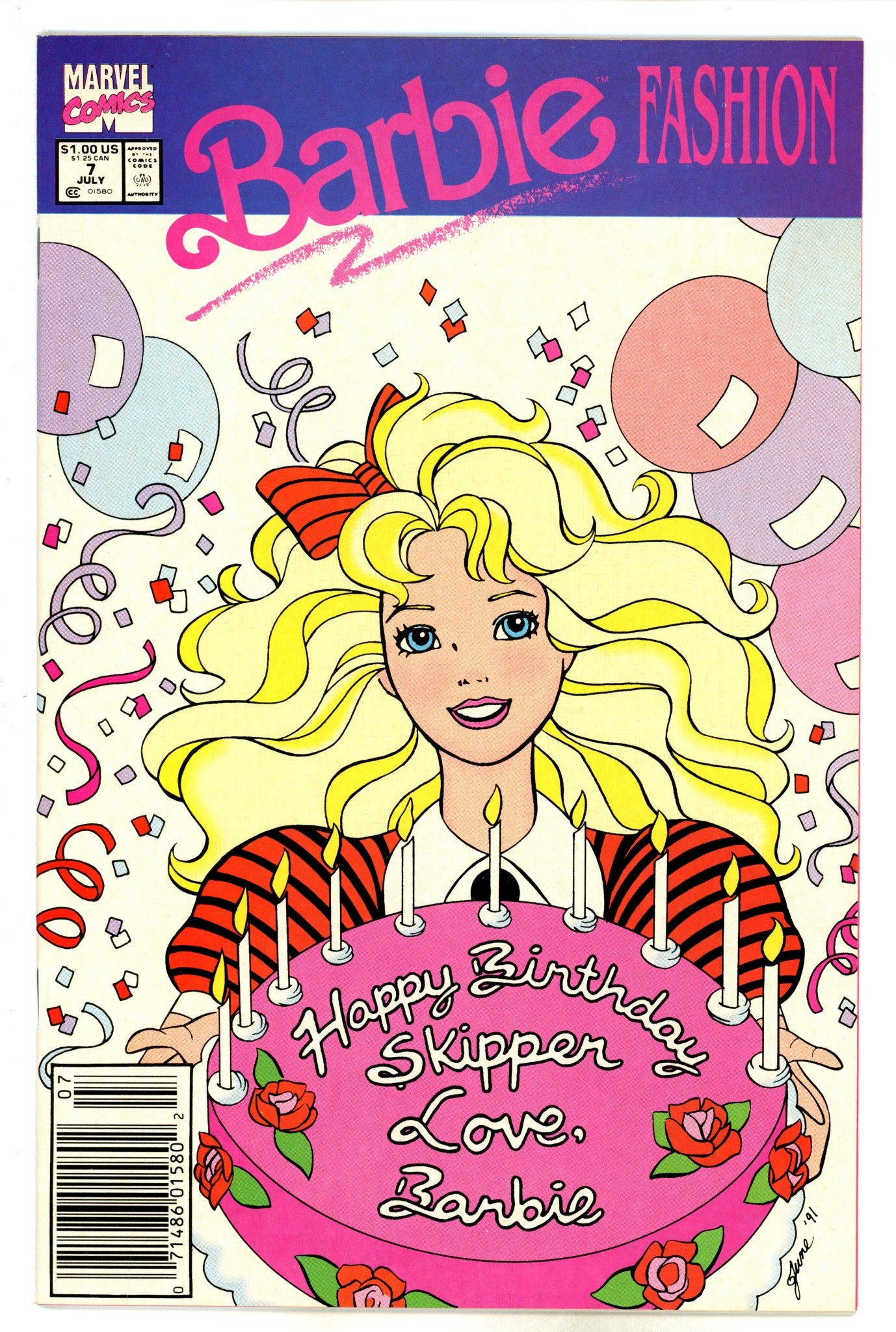 Barbie Fashion 7 Newsstand VF/NM