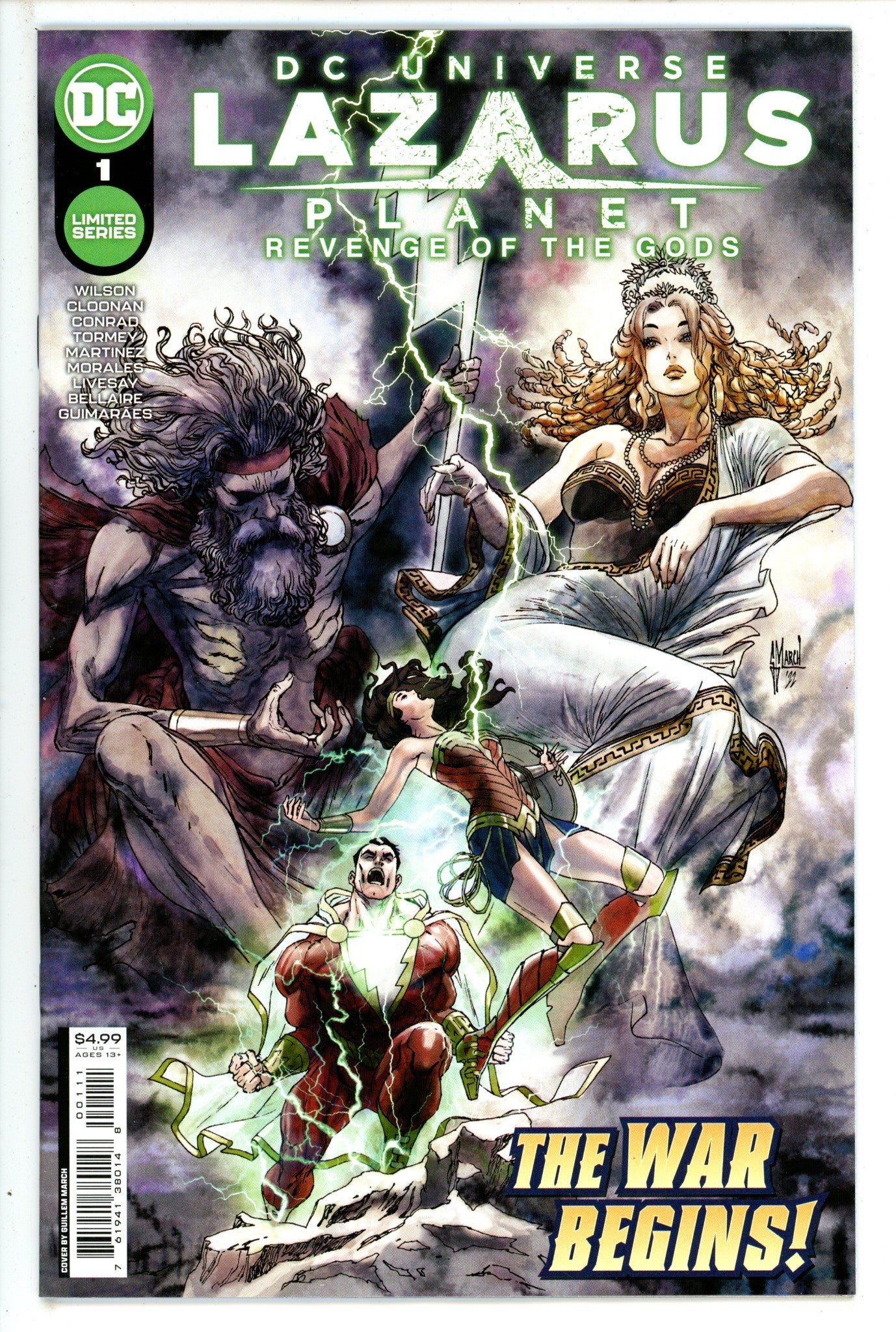 Lazarus Planet Revenge Of The Gods 1 (2023)