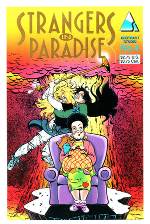 Strangers in Paradise Vol 2 4 Gold Foil VF+ (1997)