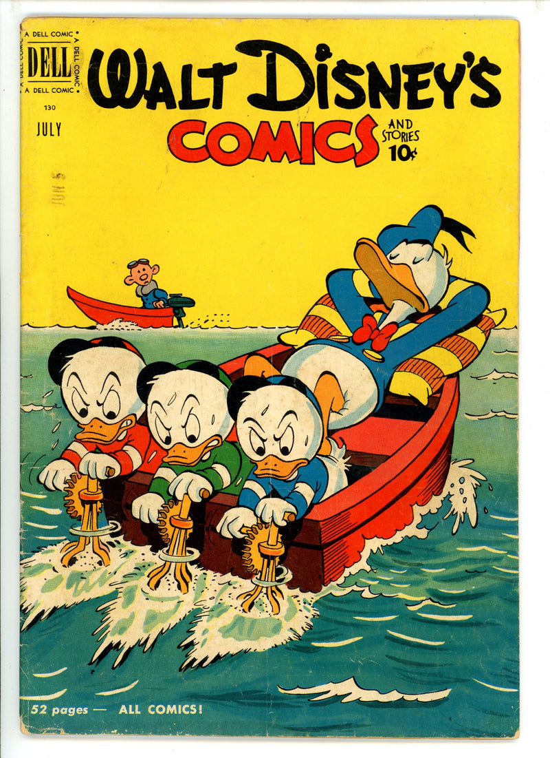 Walt Disney's Comics and Stories Vol 11 10 (130) VG- (1951)