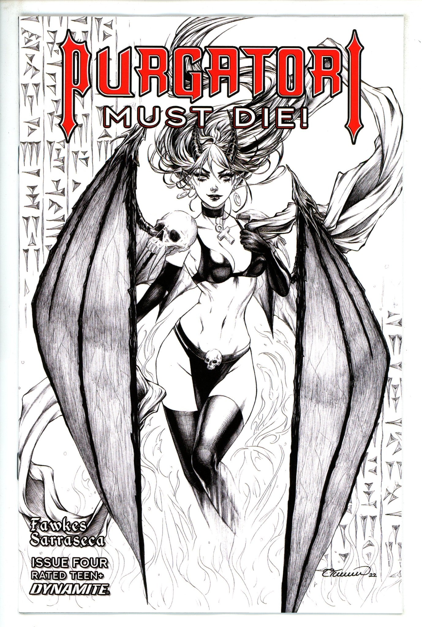Purgatori Must Die 4 Turner B&W Incentive Variant (2023)
