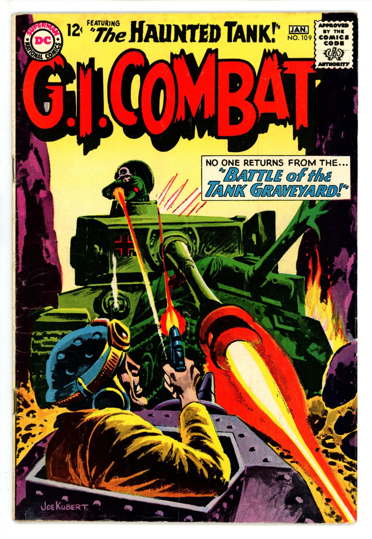 G.I. Combat 109 VG+