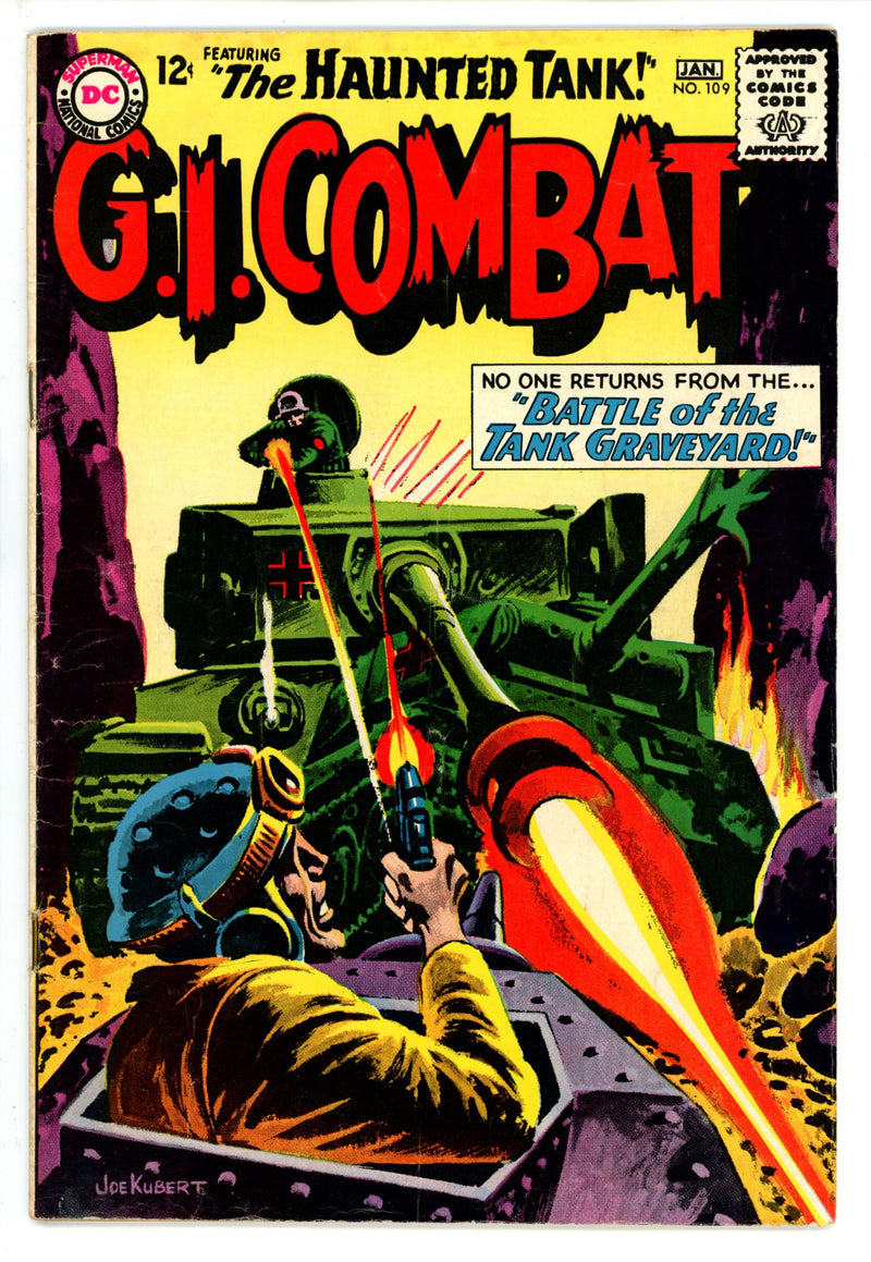 G.I. Combat 109 VG+