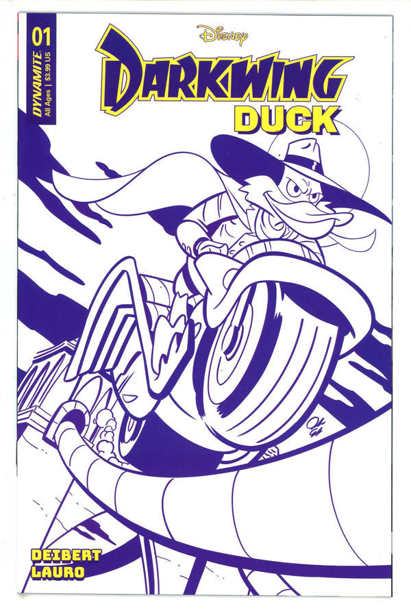 Darkwing Duck Vol 2 1 Edgar Purple Incentive Variant NM- (2023)