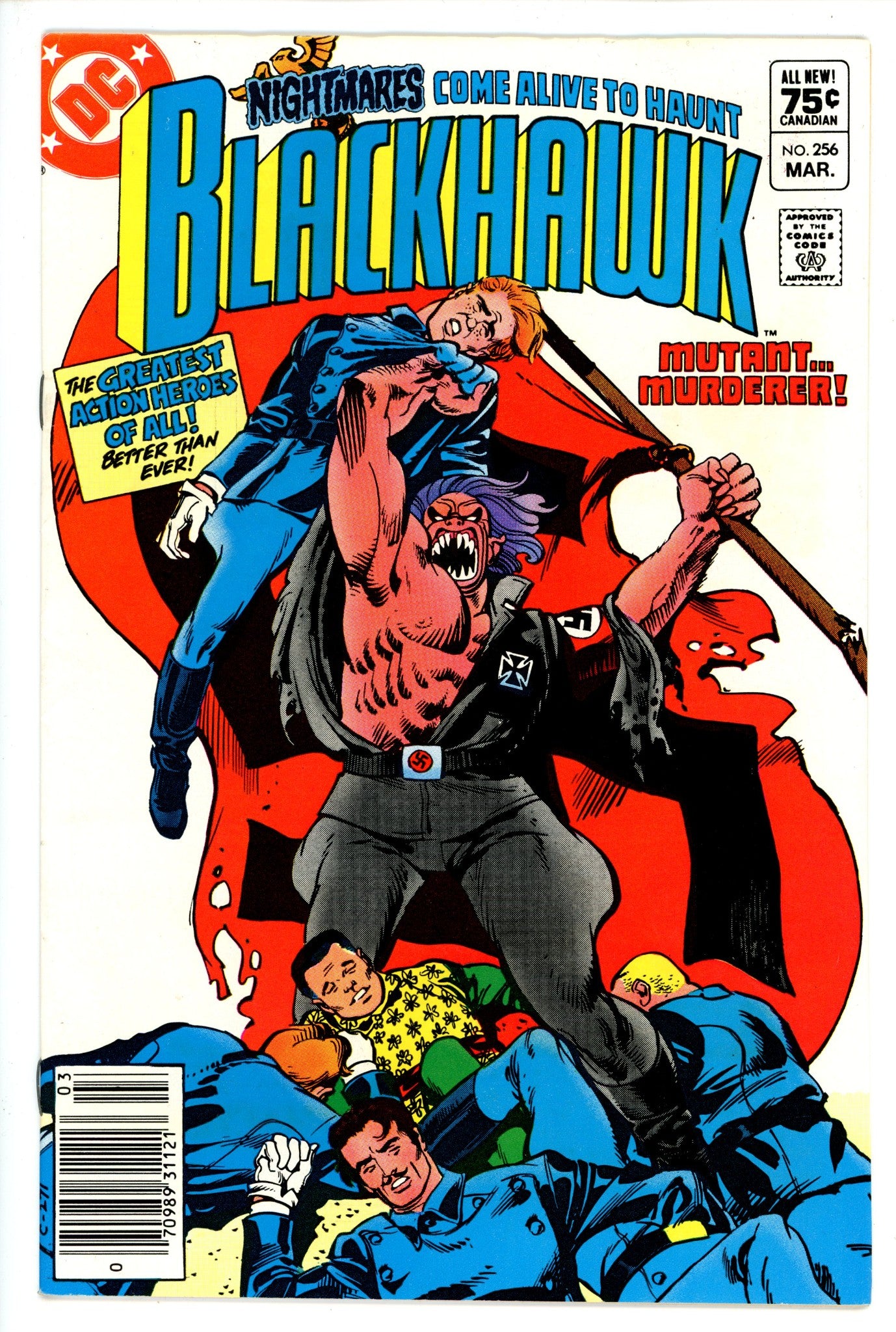 Blackhawk Vol 1 256 Canadian VF