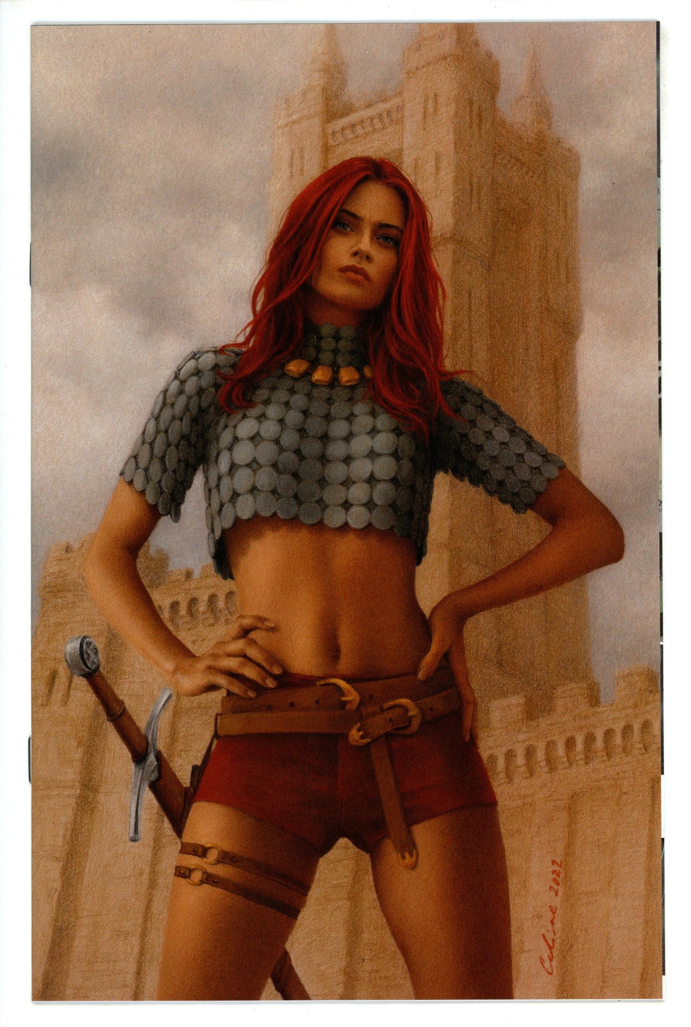 Immortal Red Sonja 1 Celina Variant