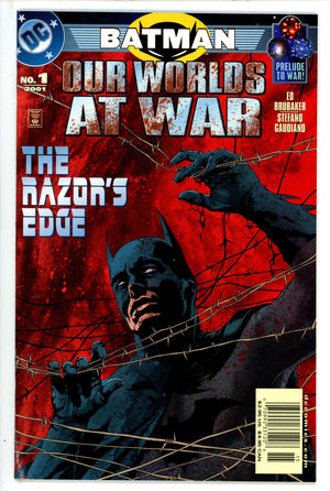 Batman: Our Worlds At War 1 Newsstand FN+ (2001)