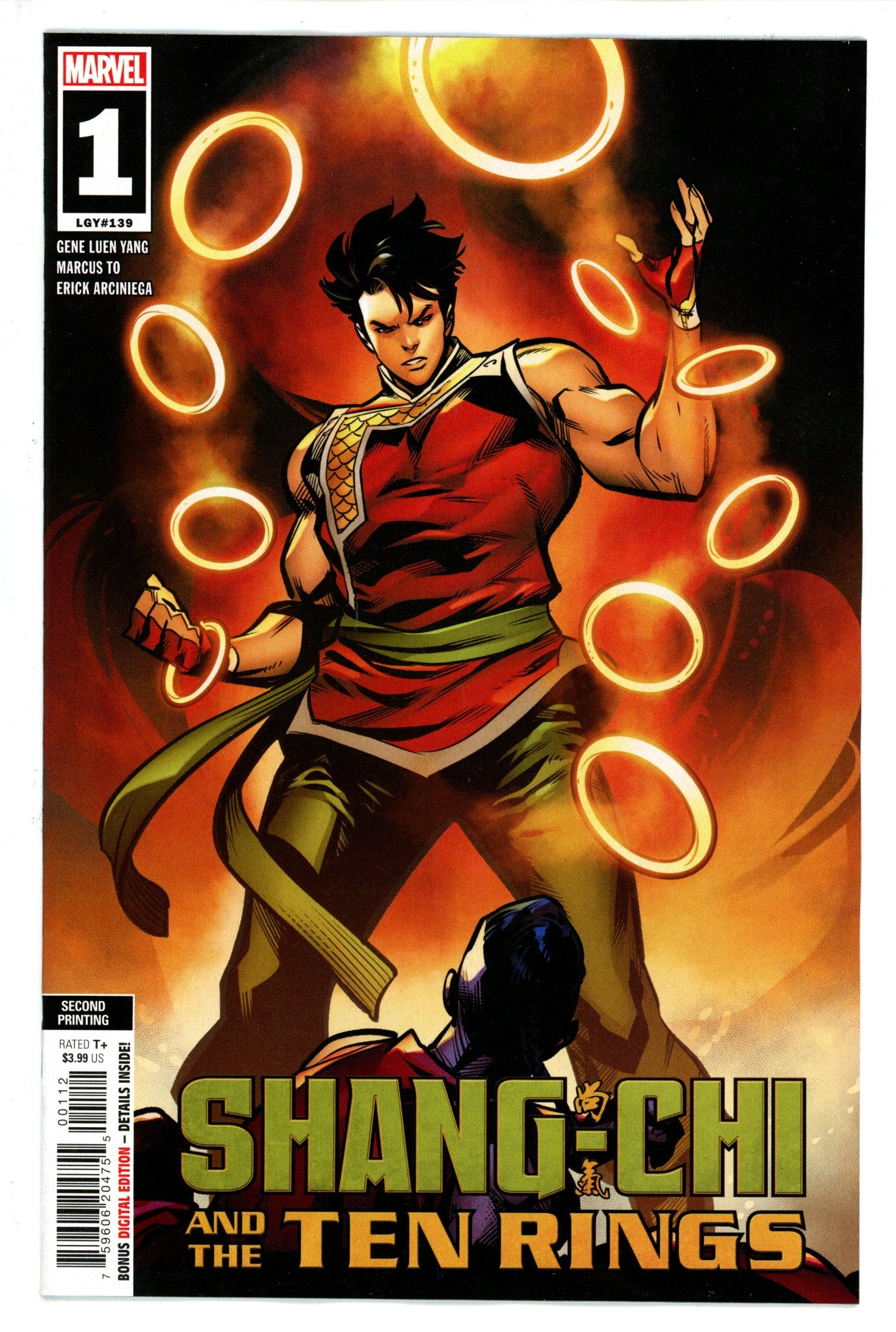 Shang-Chi and Ten Rings 1 2nd Print (2022)