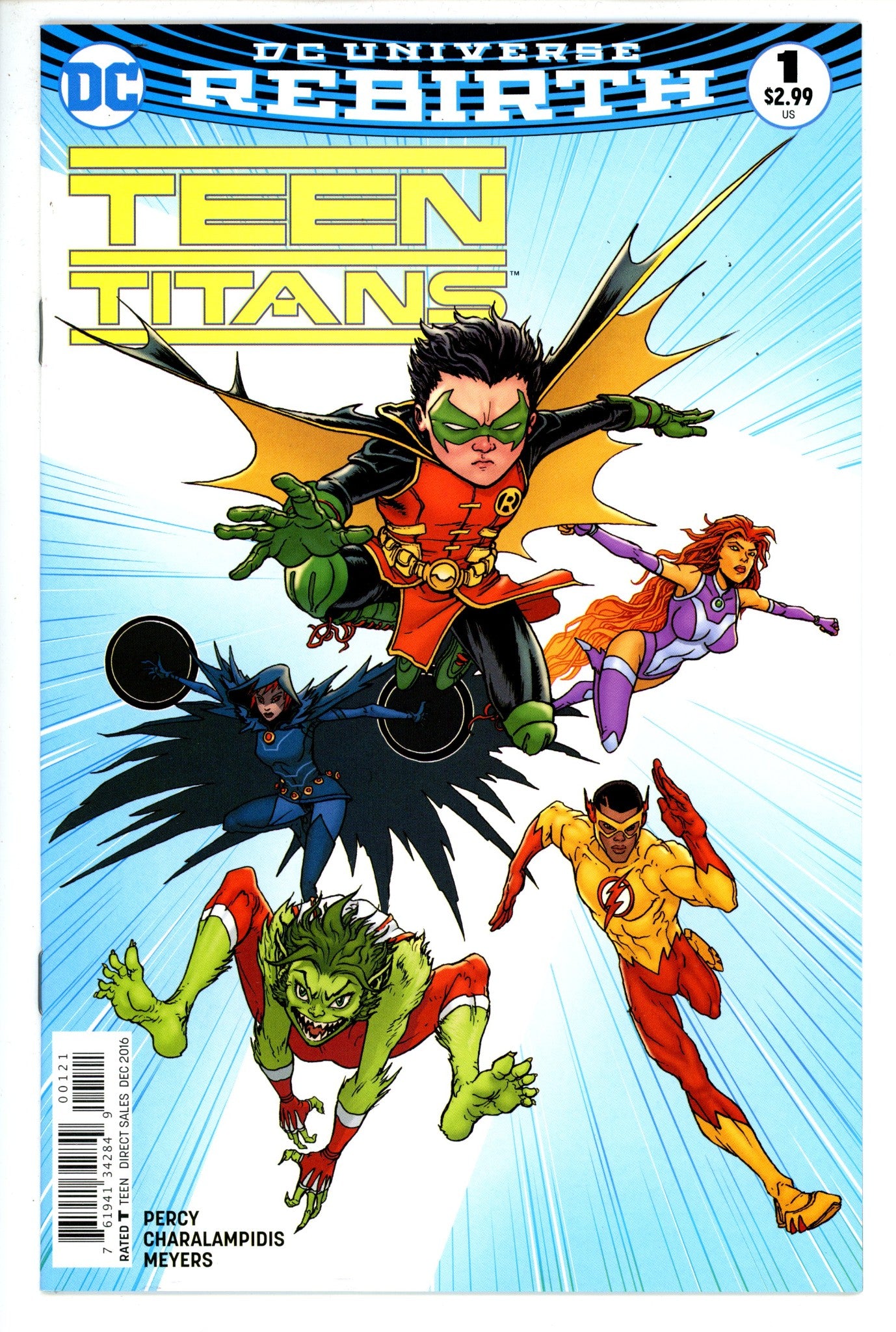 Teen Titans Vol 6 1 Burnham Variant