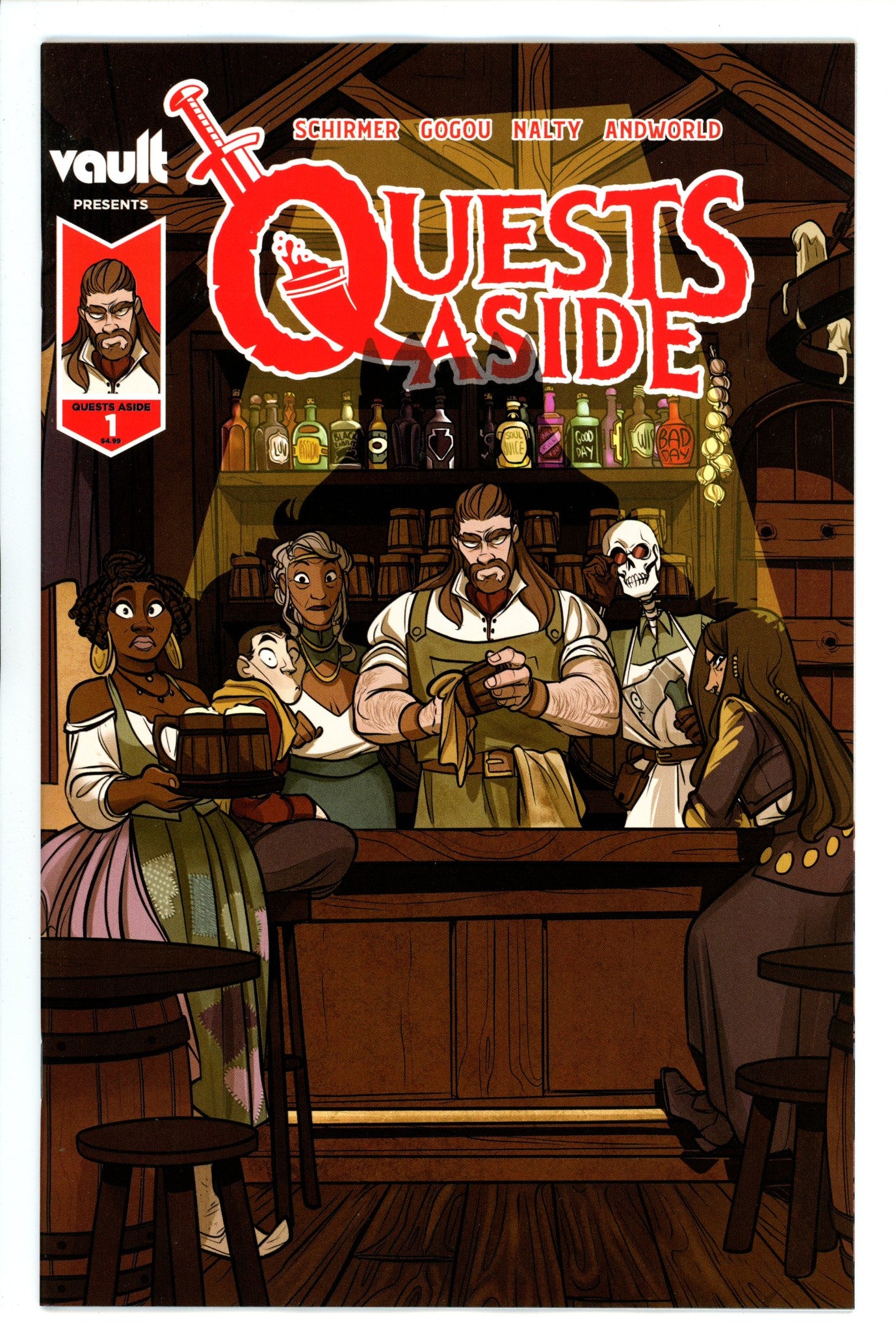 Quests Aside 1 Sarin Variant NM+ (2022)
