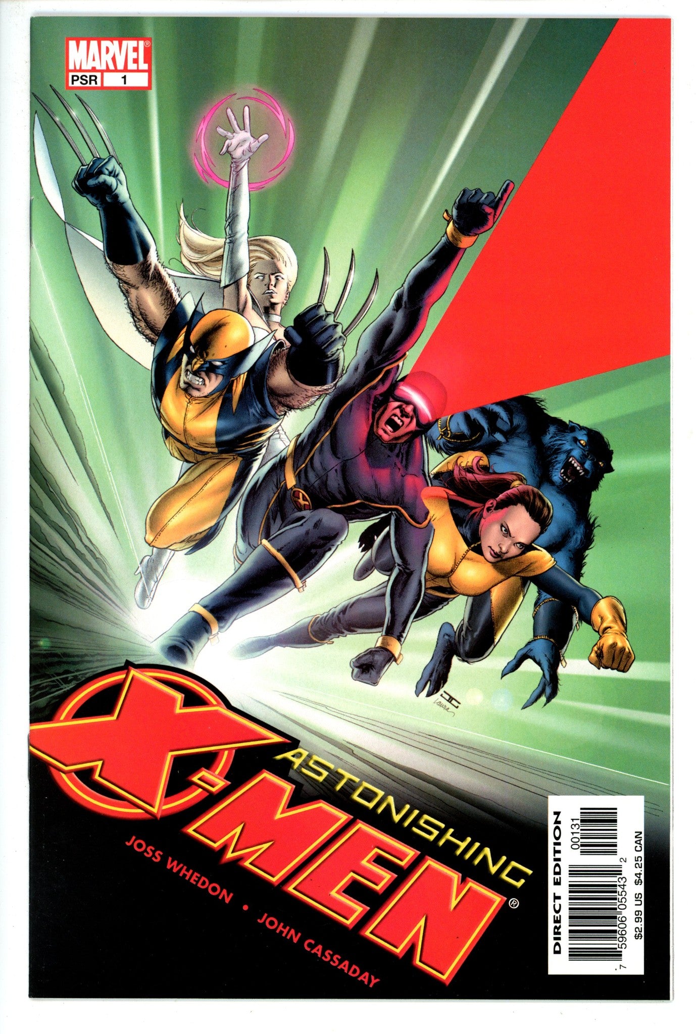 Astonishing X-Men Vol 3 1 Cassaday Variant