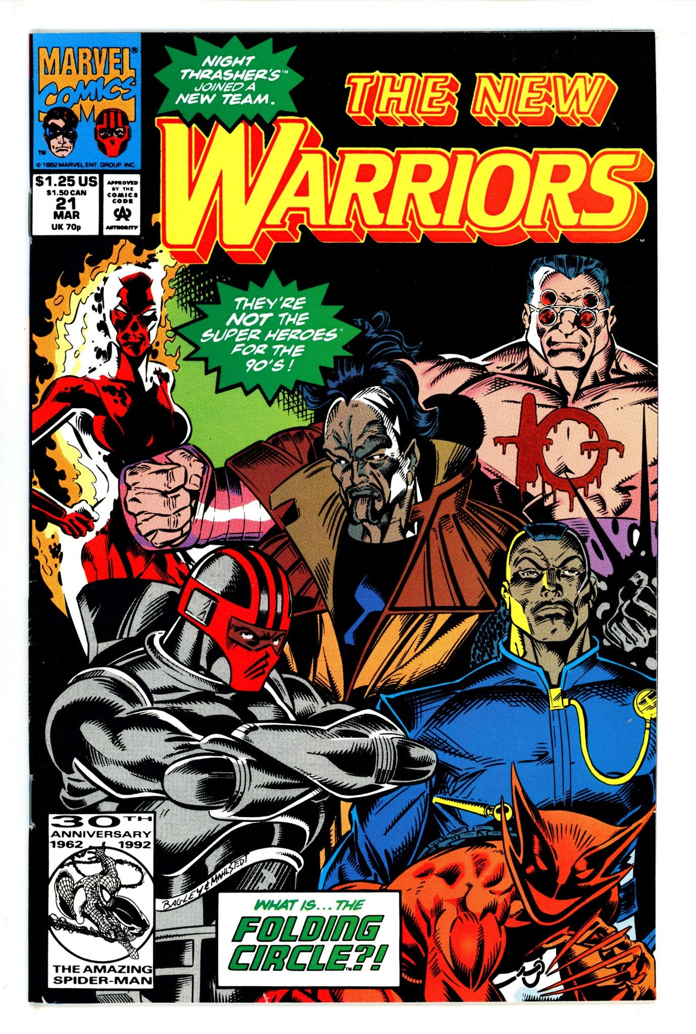 The New Warriors Vol 1 21 (1992)
