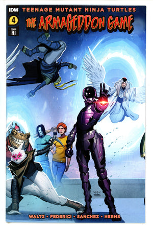 Teenage Mutant Ninja Turtles: The Armageddon Game 4 Qualano Incentive Variant NM (2023)