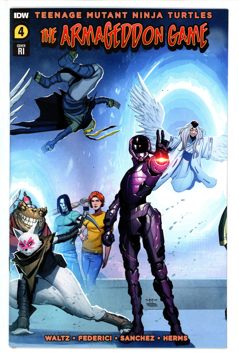 Teenage Mutant Ninja Turtles: The Armageddon Game 4 Qualano Incentive Variant NM (2023)