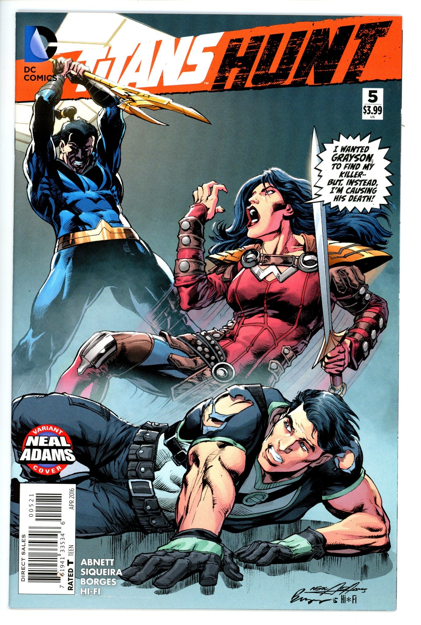 Titans Hunt 5 Variant-DC-CaptCan Comics Inc