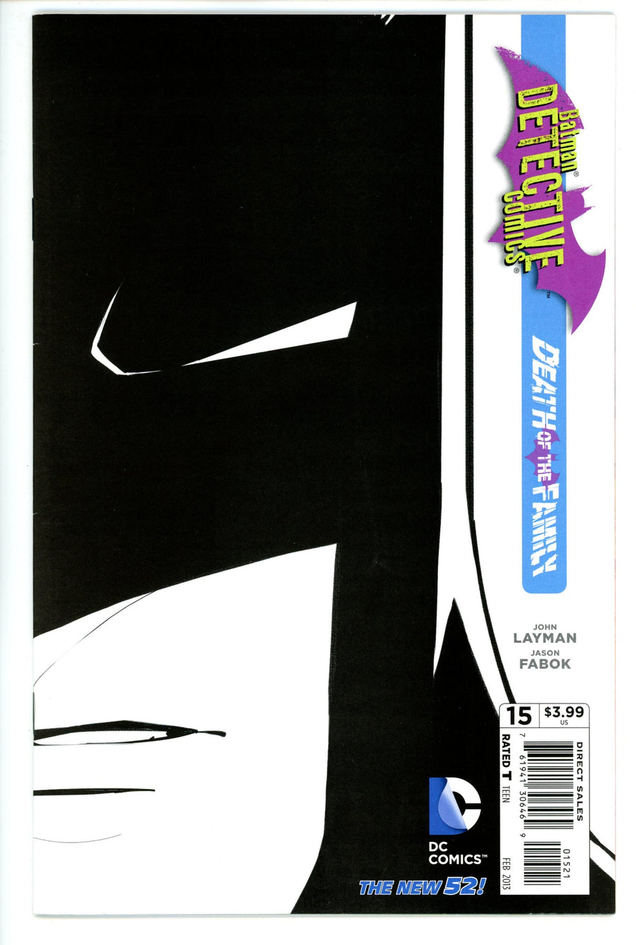 Detective Comics Vol 2 15 Capullo Variant