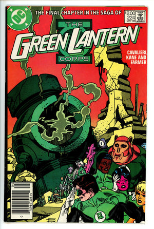 The Green Lantern Corps Vol 2 224 Canadian VF