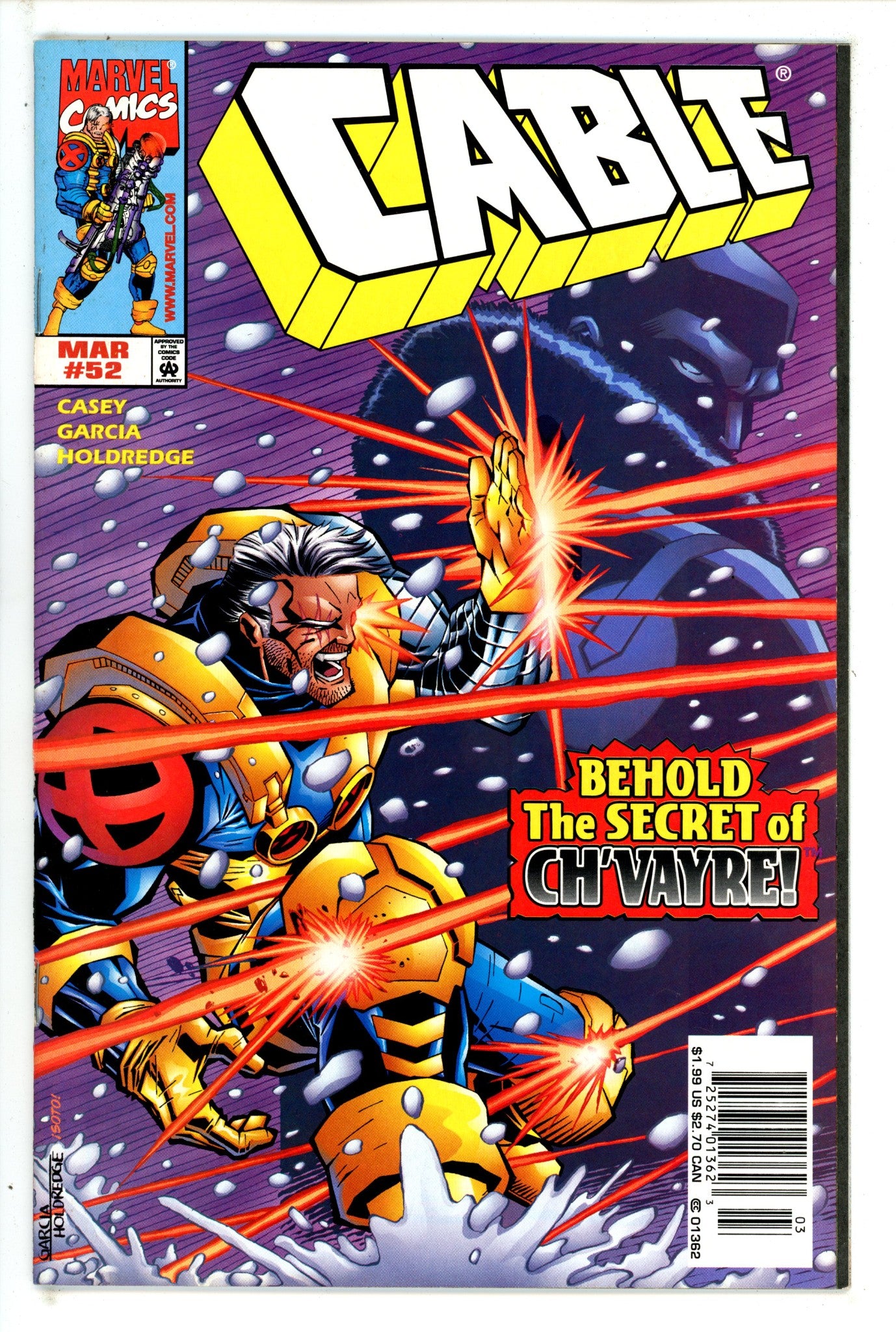 Cable Vol 1 52 Newsstand (1998)