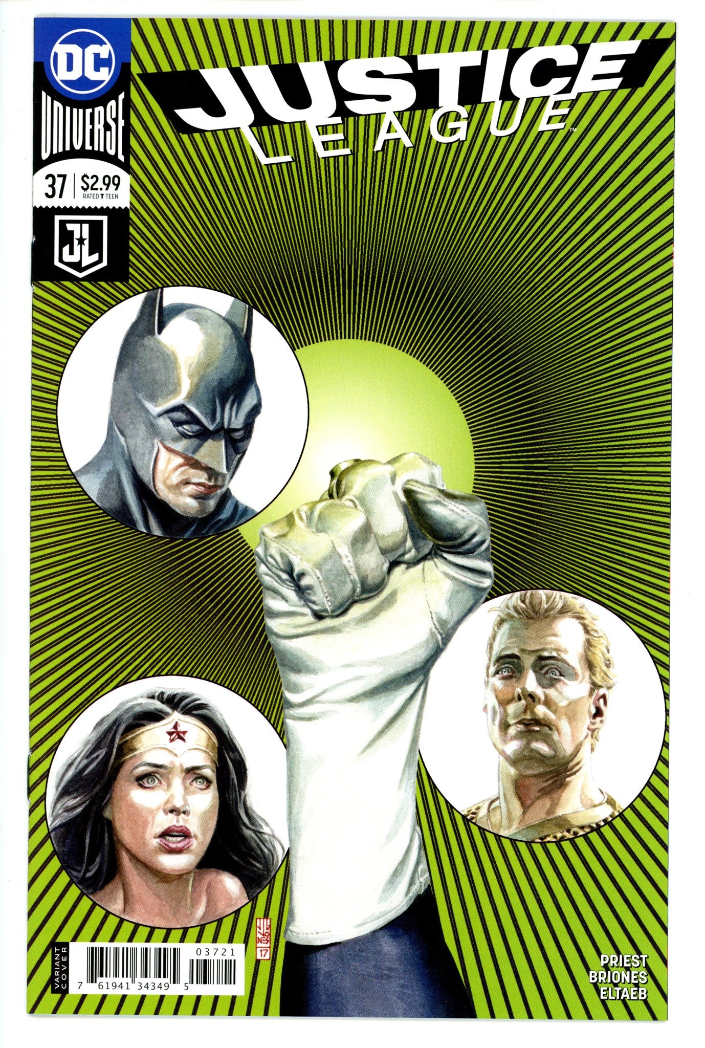 Justice League Vol 2 37 Jones Variant