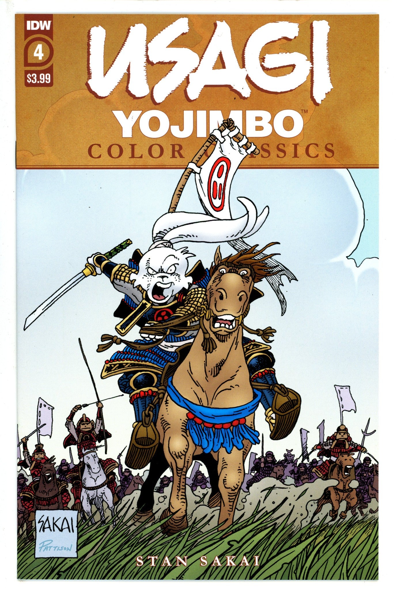Usagi Yojimbo: Color Classics 4 (2020)