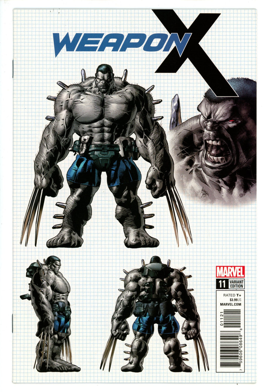 Weapon X Vol 3 11 Deodato Variant NM