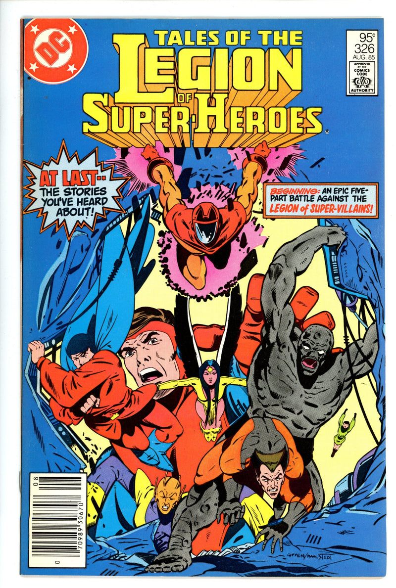 Tales of the Legion of Super-Heroes 326 Canadian VF-