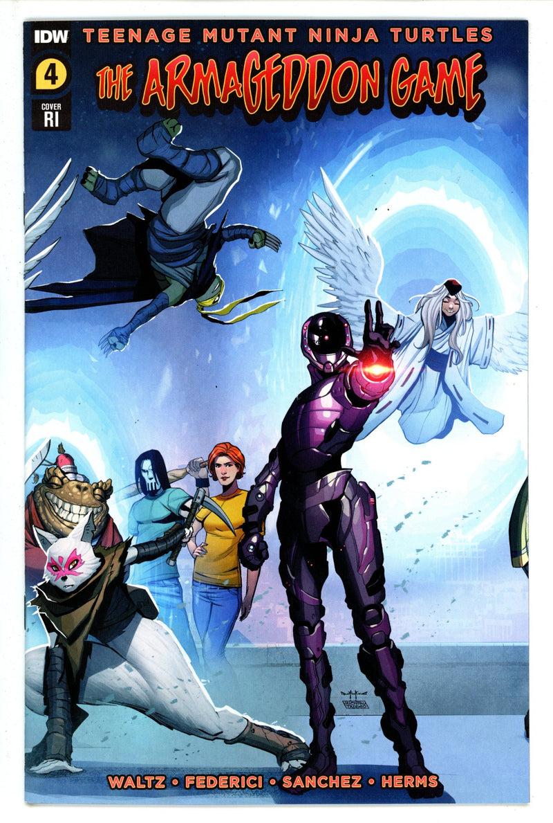 Teenage Mutant Ninja Turtles: The Armageddon Game 4 Qualano Incentive Variant NM+ (2023)