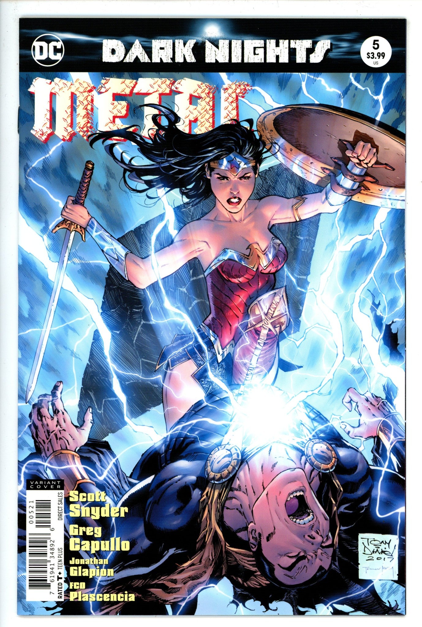 Dark Nights: Metal 5 Daniel Variant