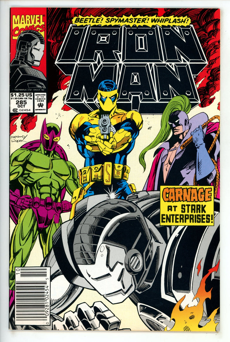 Iron Man Vol 1 285 Newsstand FN+