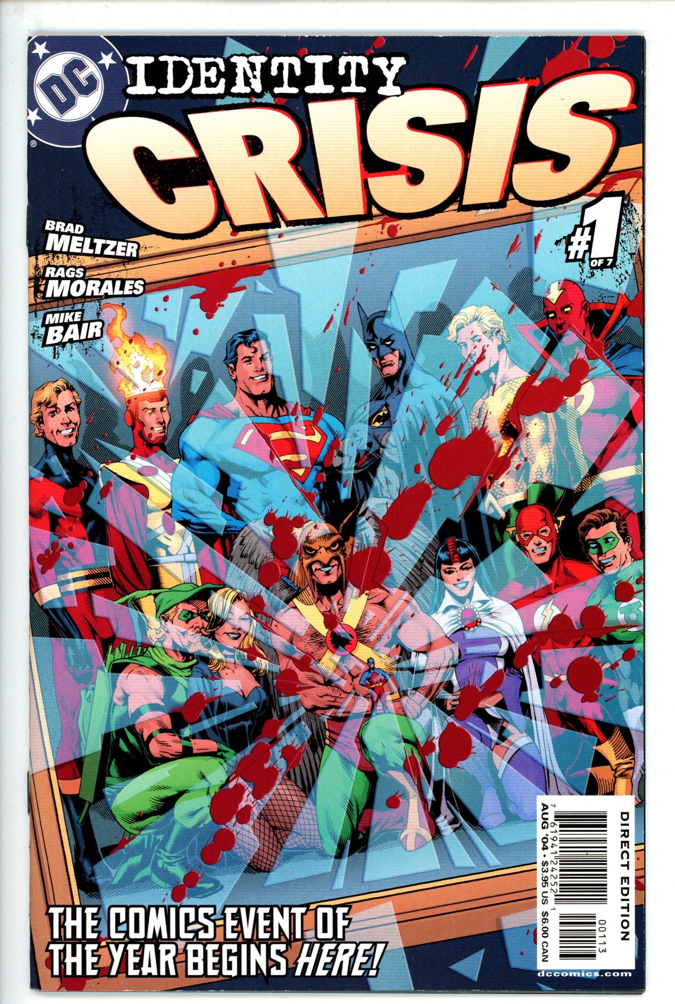 Identity Crisis 1 3rd Print-DC-CaptCan Comics Inc