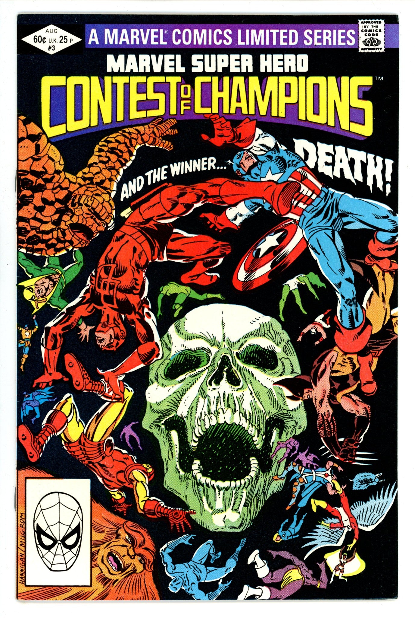 Marvel Super Hero Contest of Champions 3 VF (1982)