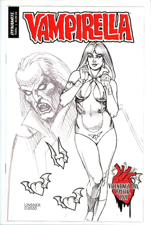 Vampirella Valentines Special 1 Linsner Variant