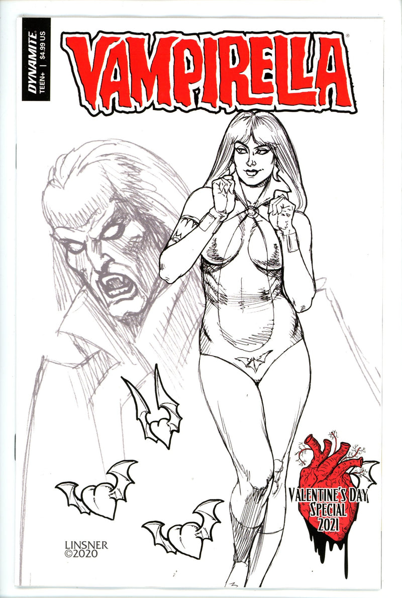 Vampirella Valentines Special 1 Linsner Variant-Dynamite-CaptCan Comics Inc