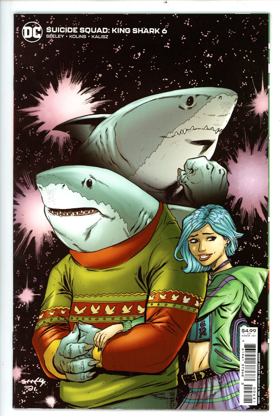 Suicide Squad King Shark 6 Seeley Variant (2022)