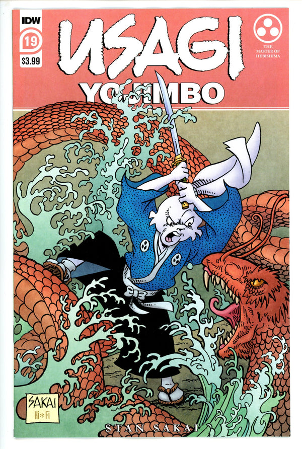 Usagi Yojimbo Vol 4 19 (2021)