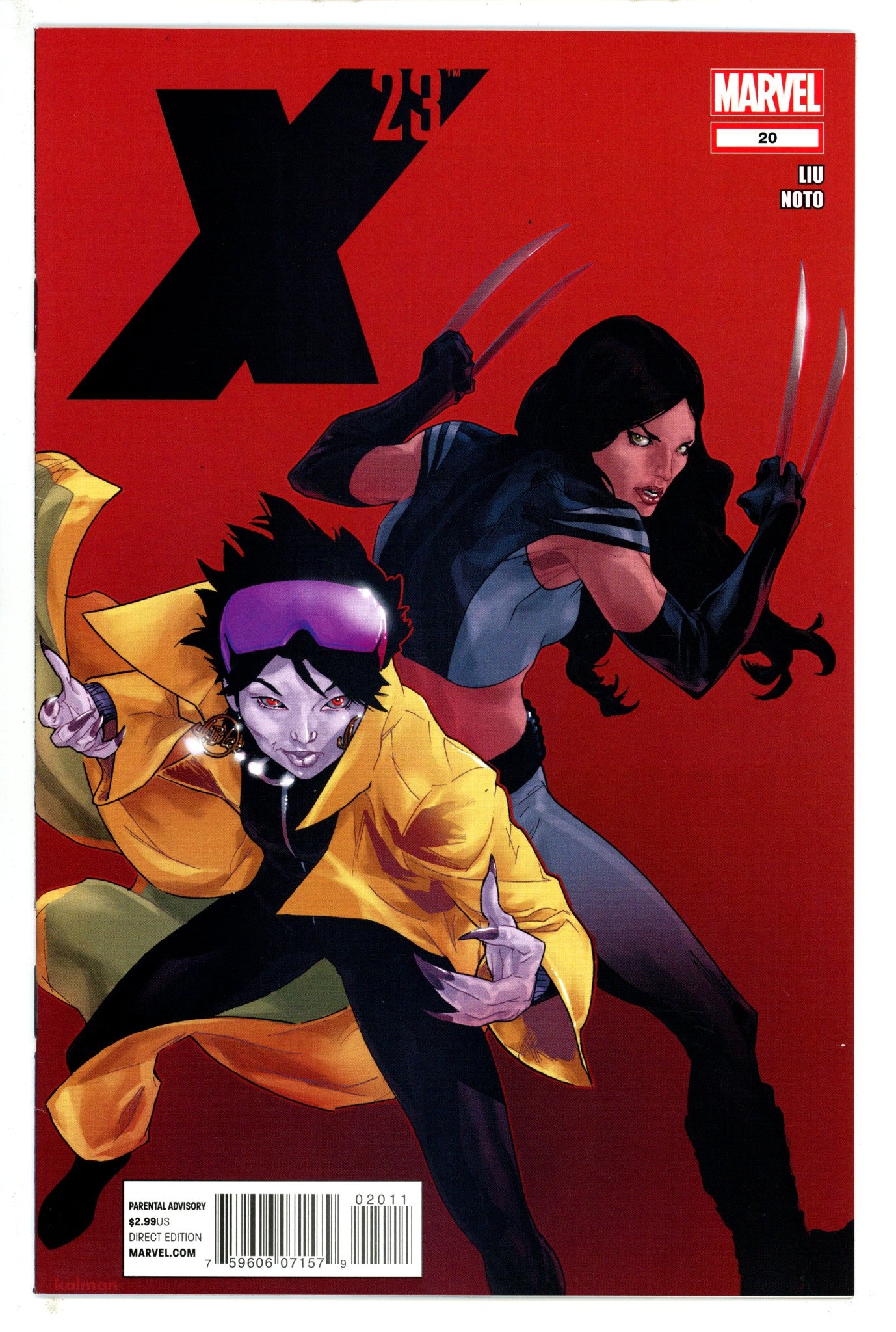 X-23 Vol 3 20 NM- (2012)